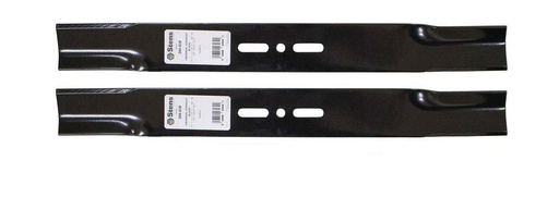 [ST-300-038-2] 2 Pack of Stens 300-038 Mowers Universal Straight Blade 21 L