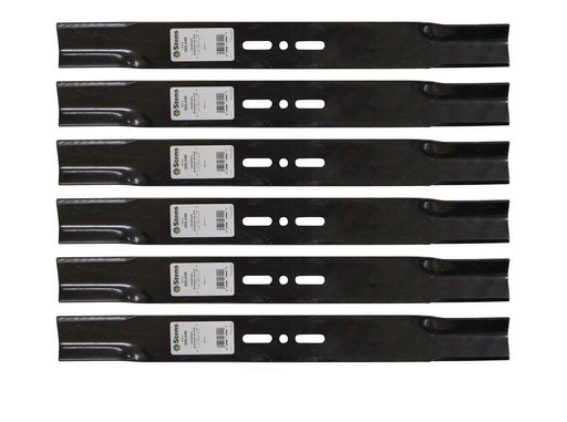 [ST-300-046-6] 6 Pack of Stens 300-046 Mowers Universal Straight Blade 22 L