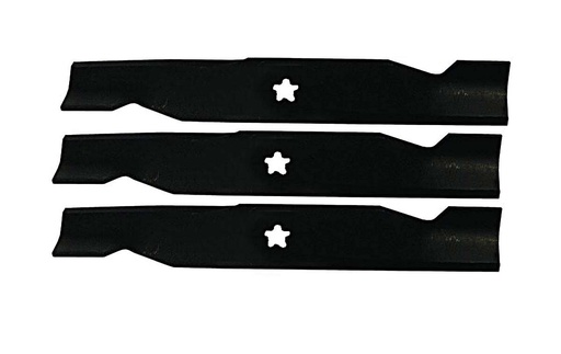 [ST-340-222-3] 3 Pack of Stens 340-322 Lawnmower Hi-Lift Blade Husqvarna 532173920 532180054