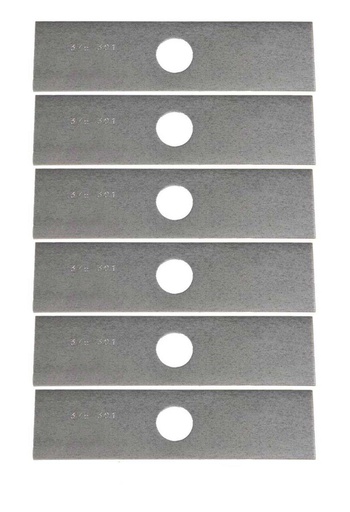 [ST-375-301-6] 6 Pack of 375-301 Stens Edger Blade Echo 69601552631 69601552632 720237001