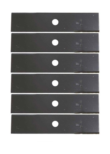 [ST-375-493-6] 6 Pack of Stens 375-493 Edger Blade 4 sides sharpened Stihl Center Hole