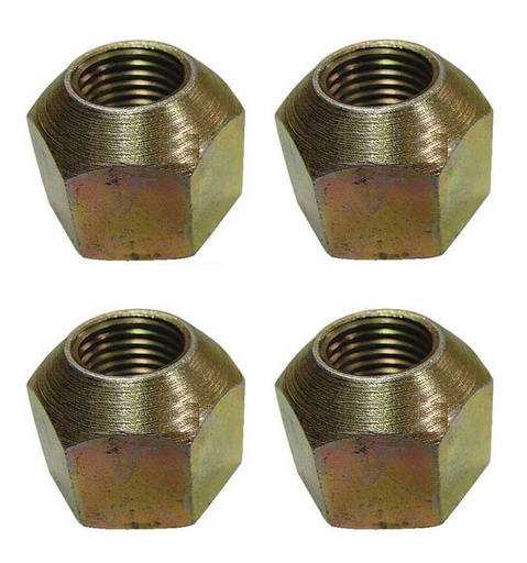 [ST-1908-0000-4] 4 Pack of Stens 1908-0000 Atlantic Quality Parts Wheel Nut Kubota 32580-44940