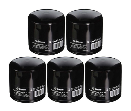 [ST-120-372-5] 5 Pack of Stens 120-372 Transmission Filter Toro 67-8110 Ariens 00669300 M131053