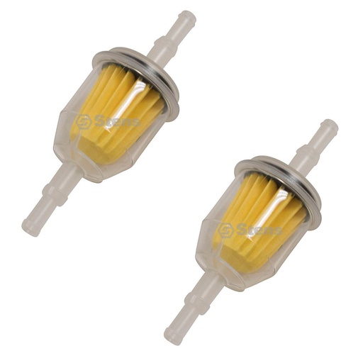 [ST-120-436-0.08] 2 pk of Stens 120-436 120-886 Fuel Filter Fits Bobcat 38283 Ariens 21410800 21541500