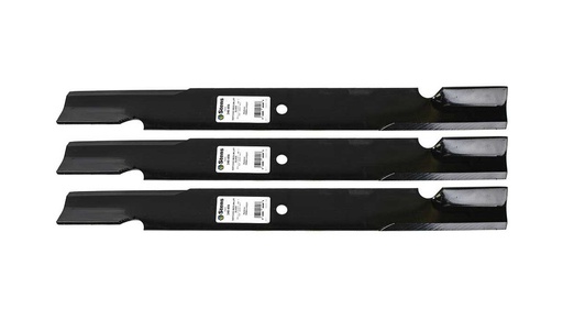 [ST-340-456-3] 3 Pk of Stens 340-456 Lawnmower Notched Medium-Lift Blade 525341101 539105476