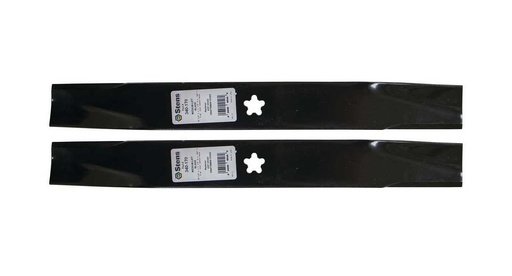 [ST-340-170-2] 2 Pack of Stens 340-170 Lawnmower Stens Medium-Lift Blade Husqvarna 532131322