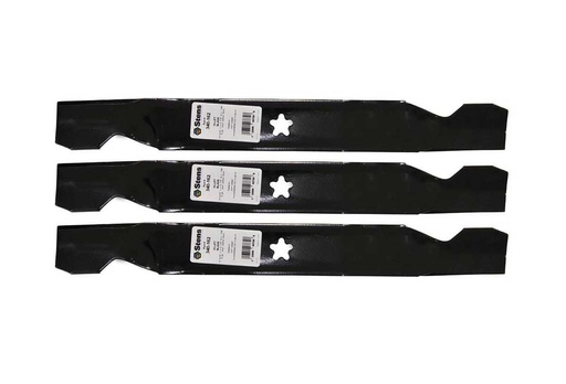 [ST-340-162-3] 3 Pack of Stens 340-162 Lawnmower Stens Hi-Lift Blade 532127842 532138497