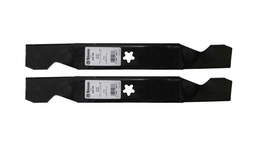 [ST-340-149-2] 2 Pack of Stens 340-149 Lawnmower Hi-Lift Blade Husqvarna 532137380 Poulan