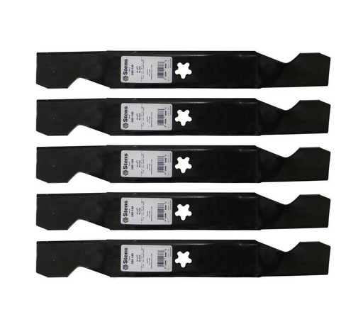 [ST-340-149-5] 5 Pack of Stens 340-149 Lawnmower Hi-Lift Blade Husqvarna 532137380 Poulan