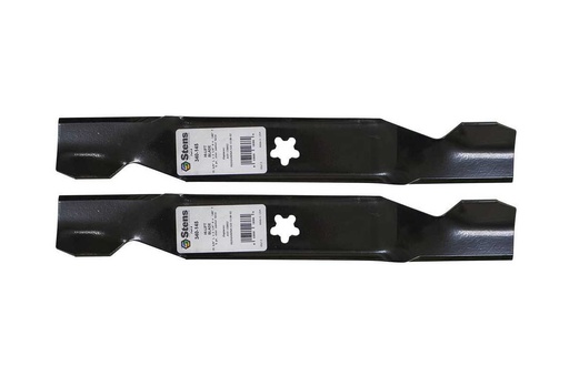 [ST-340-145-2] 2 Pack of Stens 340-145 Lawnmower Stens Hi-Lift Blade Husqvarna 532130652 AYP