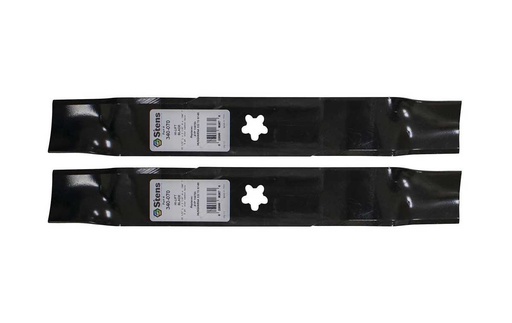 [ST-340-070-2] 2 Pack of Stens 340-070 Lawnmower Hi-Lift Blade Husqvarna 532159705 AYP 145708