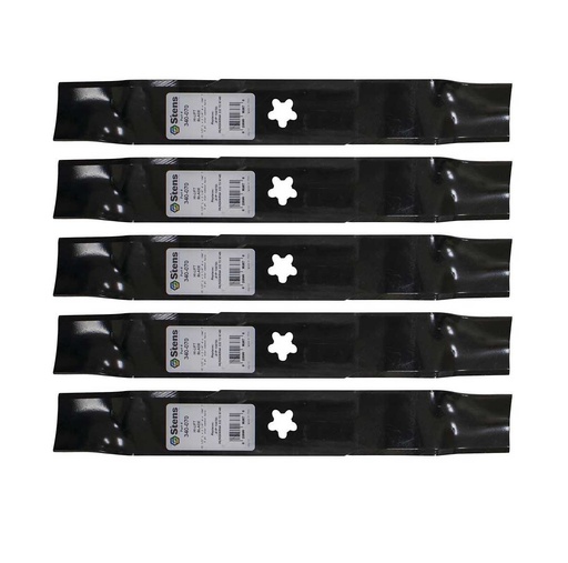 [ST-340-070-5] 5 Pack of Stens 340-070 Lawnmower Hi-Lift Blade Husqvarna 532159705 AYP 145708