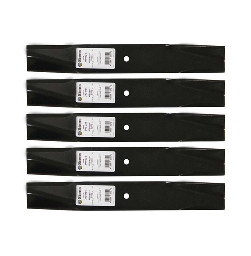 [ST-340-034-5] 5 Pack of Stens 340-034 Mowers Medium-Lift Blade Husqvarna 532025034 532106635