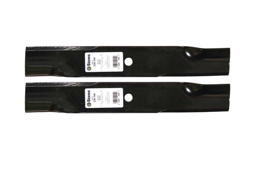 [ST-330-149-2] 2 Pack of Stens 330-149 Mowers Hi-Lift Blade Husqvarna 539100340 539118420 Toro