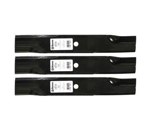 [ST-330-149-3] 3 Pack of Stens 330-149 Mowers Hi-Lift Blade Husqvarna 539100340 539118420 Toro