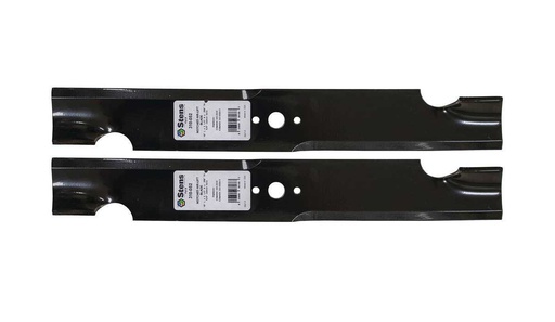 [ST-310-052-2] 2 Pack of Stens 310-052 Lawnmower Notched Air-Lift Blade Husqvarna 539100341