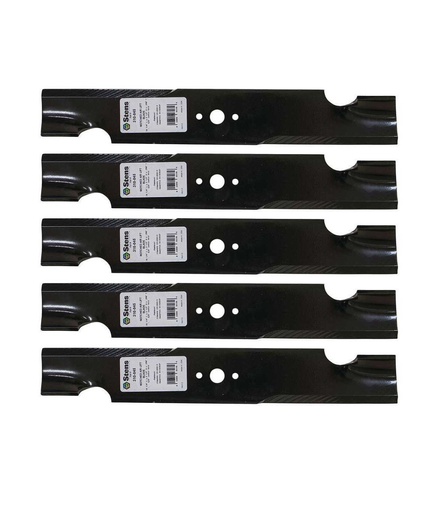 [ST-310-045-5] 5 Pack of Stens 310-045 Lawnmower Notched Air-Lift Blade Husqvarna 539100340