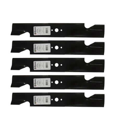 [ST-310-003-5] 5 Pack of Stens 310-003 Mowers Notched Hi-Lift Blade Husqvarna 539100340 Bobcat