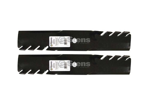 [ST-302-816-2] 2 Pack of Stens 302-816 Mowers Silver Streak Toothed Blade Husqvarna 539101496