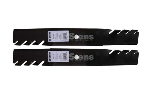 [ST-302-618-2] 2 Pack of Stens 302-618 Mowers Silver Streak Toothed Blade Husqvarna 539100341