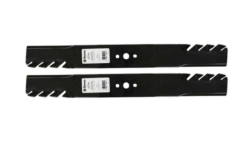 [ST-302-454-2] 2 Pack of Stens 302-454 Mowers Silver Streak Toothed Blade Husqvarna 532141114