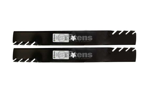 [ST-302-426-2] 2 Pack of Stens 302-426 Lawnmower Silver Streak Toothed Blade Husqvarna 403107