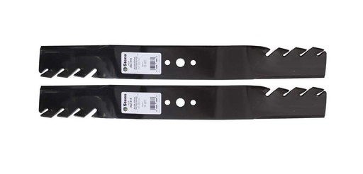 [ST-302-418-2] 2 Pack of Stens 302-418 Mowers Silver Streak Toothed Blade Husqvarna 531307235