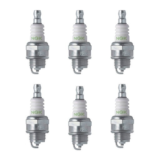 [NGK-130-884-0.24] 6 PK Stens 130-884 NGK Spark Plug NGK 2057 BPM8Y Solid Echo 15901019830