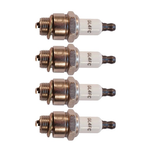 [ST-131-019-4] 4 PK Stens 131-019 Torch Spark Plug Champion RJ19LMC NGK BR2LM Torch GL4RC