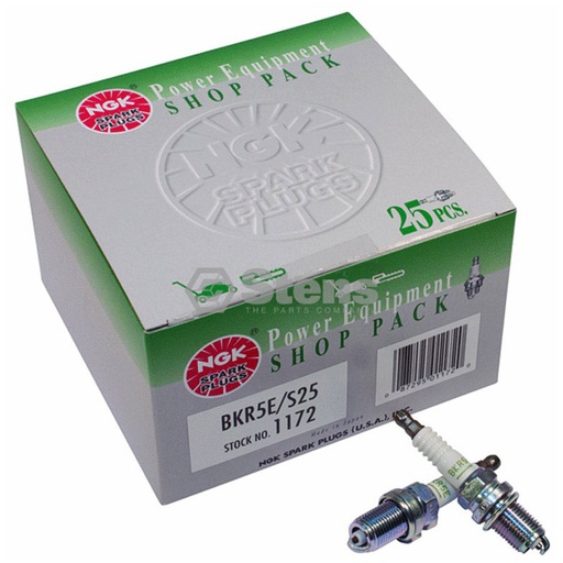 [ST-130-430] Stens 130-430 NGK Spark Plug Shop Pack NGK 1172 BKR5E S25 Alternate 130-119