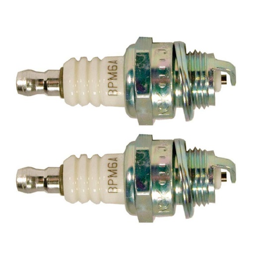 [ST-130-831-2] 2 PK Stens 130-831 NGK Spark Plug NGK 7021 BPM4 BPM6A 130-114 130-815