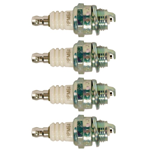 [ST-130-831-4] 4 PK Stens 130-831 NGK Spark Plug NGK 7021 BPM4 BPM6A 130-114 130-815