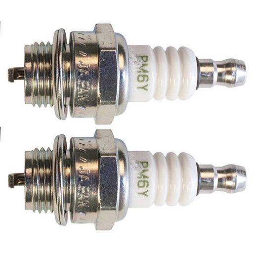 [ST-130-498-2] 2 PK Stens 130-498 NGK Spark Plug Honda 98079-56832 98079-56946 NGK 5466 BM6Y