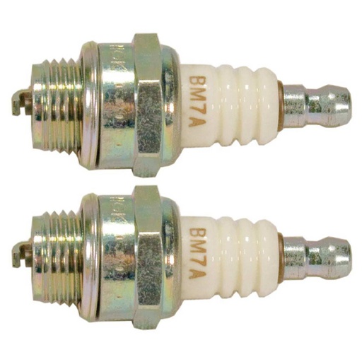 [ST-130-864-2] 2 PK Stens 130-864 NGK Spark Plug NGK 6521 746 BM7A Champion 5843 SPCA5Y