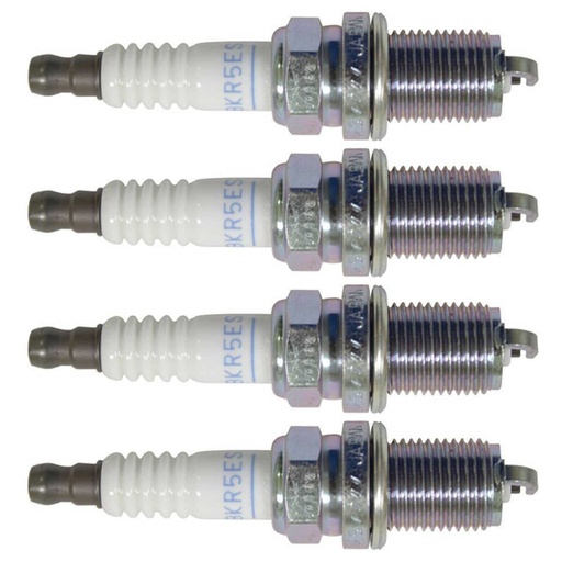 [ST-130-906-4] 4 Pack of Stens 130-906 NGK Spark Plug NGK 2460 BKR5ES Boxed Individually