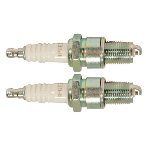 [ST-130-849-2] 2 pack NGK Spark Plug 7131 BPR6ES Supersedes BP6ES Ariens 21526900 2156900