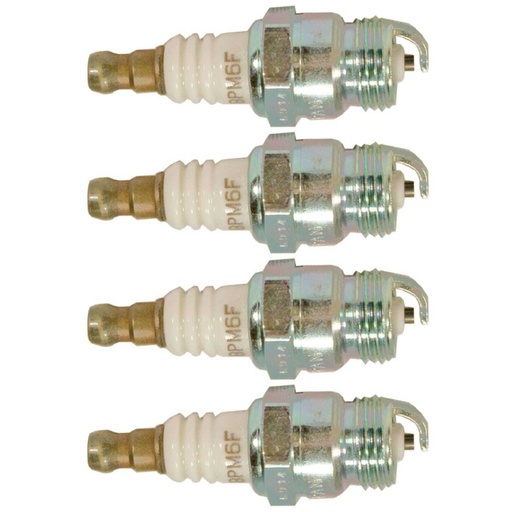 [ST-130-761-4] 4 PK Stens 130-761 NGK Spark Plug NGK 5950 BPM6F 130-076 51903 51906 51908