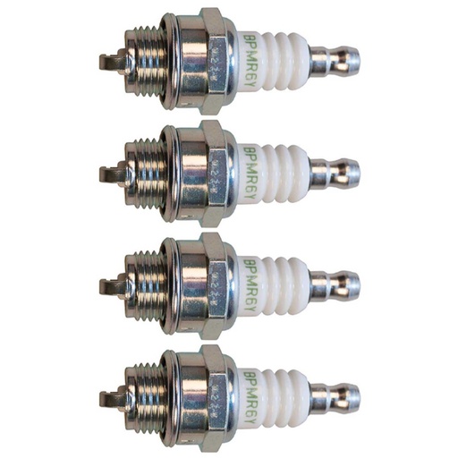 [ST-130-494-4] 4 PK Stens 130-494 NGK Spark Plug Husqvarna 531004828 NGK 5414 BPMR6Y 21533600