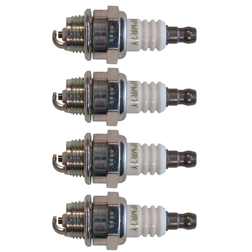 [ST-130-877-4] 4 Pack of Stens 130-877 NGK Spark Plug NGK 1589 BPMR7Y Boxed individually