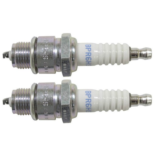 [ST-130-847-2] 2 PK Stens 130-847 NGK Spark Plug 7022 BPR6HS 065-01404-20 119-1961 98076-56917