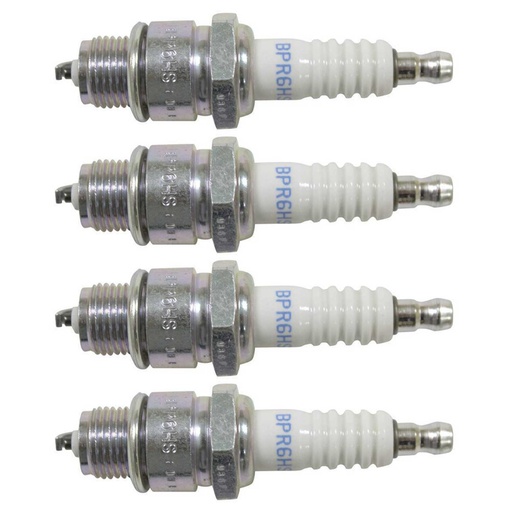 [ST-130-847-4] 4 PK Stens 130-847 NGK Spark Plug 7022 BPR6HS 065-01404-20 119-1961 98076-56917