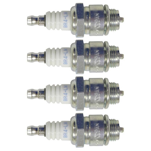 [ST-130-916-4] 4 PK Stens 130-916 NGK Spark Plug Champion RJ17LM NGK 4133 BR4LM 056-102