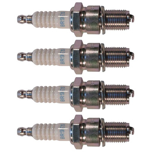 [ST-130-086-4] 4 Pack of Stens 130-086 NGK Spark Plug NGK 5722 BR9ES Boxed individually