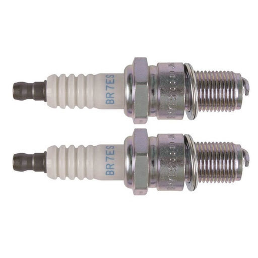 [ST-130-136-2] 2 PK Stens 130-136 NGK Spark Plug NGK 2023 6615 BR7ES SOLID BR7ES 131-055