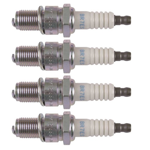 [ST-130-136-4] 4 PK Stens 130-136 NGK Spark Plug NGK 2023 6615 BR7ES SOLID BR7ES 131-055