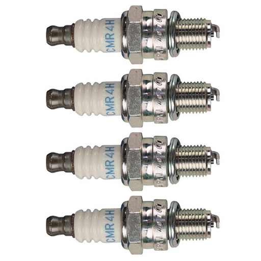 [ST-130-805-4] 4 Pack of Stens 130-805 NGK Spark Plug Honda 31914-Z0H-003 NGK 5246 CMR4H