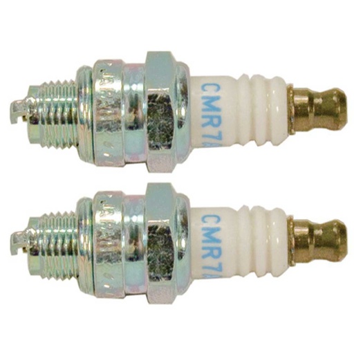 [ST-130-348-2] 2 PK Stens 130-348 NGK Spark Plug 7543 CMR7A 369991667 481073110