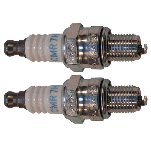 [ST-130-793-2] 2 Pk of Stens 130-793 NGK Spark Plug Echo 90186Y Husqvarna 521233401 NGK 3066