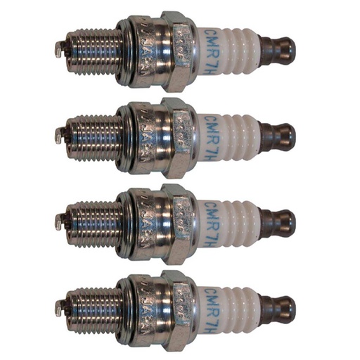 [ST-130-793-4] 4 Pk of Stens 130-793 NGK Spark Plug Echo 90186Y Husqvarna 521233401 NGK 3066