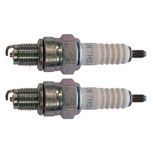 [ST-130-182-2] 2 Pack of Stens 130-182 NGK Spark Plug NGK 4549 CR7HSA OEM Replacement